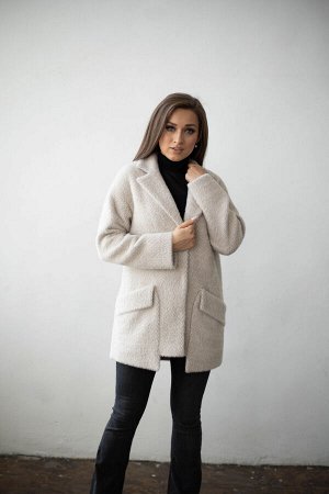 Пальто женское демисезонное 22730  (beige)
