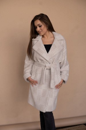 Пальто женское демисезонное 22480  (beige renata)