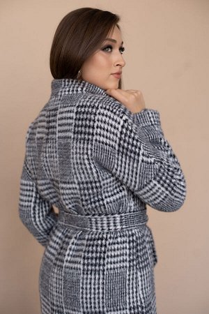 Пальто женское демисезонное 22101  (grey)