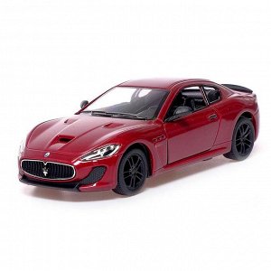 Машина металлическая Maserati GranTurismo, 1:38, открываются двери, инерция, МИКС