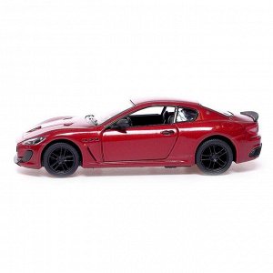 Машина металлическая Maserati GranTurismo, 1:38, открываются двери, инерция, МИКС