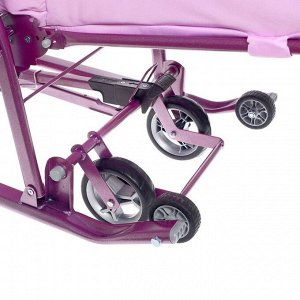 Санки-коляска «Ника детям 7-4», цвет лилия