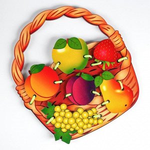 Шнуровка «Корзина с фруктами»