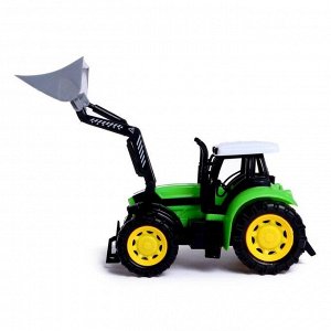 Трактор инерционный «Сельхозтехника», цвет зелёный