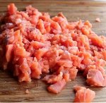Фарш из кеты (замороженный). Рыбный мир