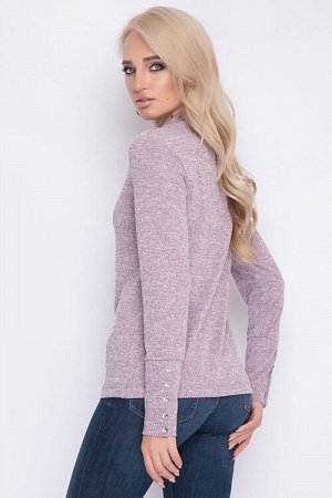 Блузка Блузка из трикотажа меланж.
30% вискоза 65% п/э,5% эластан