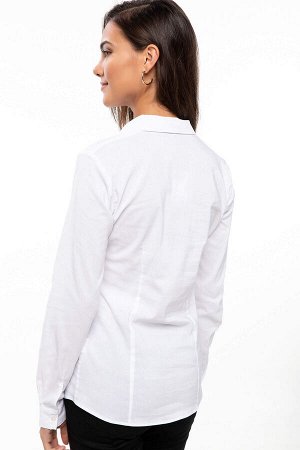 DEFACTO Рубашка белая базовая