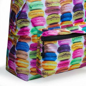 Рюкзак BRAUBERG, универсальный, сити-формат, разноцветный, "Сладости", 20 литров, 41х32х14 см, 225370