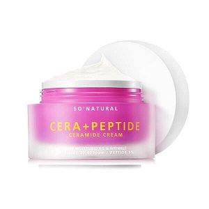 SO NATURAL CERA + PEPTIDE CERAMIDE CREAM 50ml КРЕМ ДЛЯ ЛИЦА С ПЕПТИДАМИ И КЕРАМИДАМИ