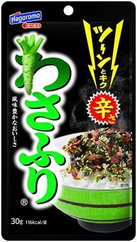 Присыпка к рису Hagoromo "Фурикакэ" с васаби Васа-фури 30г пакет Япония