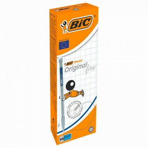 Карандаш механический BIC "Matic Original Fine", корпус серый, ластик, 0,5 мм, 820958