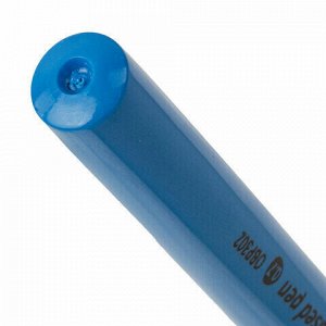 Ручка шариковая масляная с грипом BRAUBERG &quot;Roll&quot;, СИНЯЯ, корпус синий, узел 0,7 мм, линия письма 0,35 мм, 143005