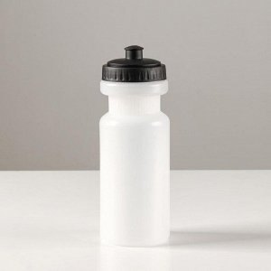 Бутылка для воды 620 мл, велосипедная, с соской, 20.8х7.3х7.3 см, микс