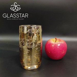 Набор стаканов Glasstar Медовый Ренесанс / 6 шт. 330 мл