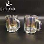 Набор кружек Glasstar Радуга Лиловая / 2 шт. 200 мл