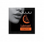 Съедобный лубрикант JUJU со вкусом грейпфрута Саше 3ml