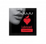 Съедобный лубрикант JUJU Клубничка Саше 3ml
