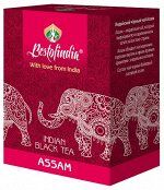 Чай чёрный листовой Assam Indian Black Tea Bestofindia 100 гр.