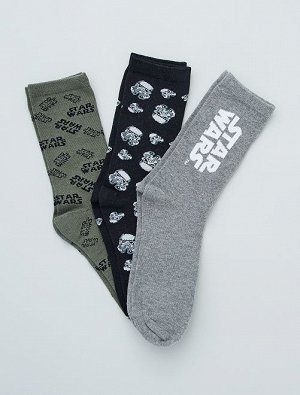 Комплект из 3 пар носков 'Звездные войны'