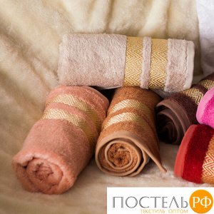 Tana Home Collection ЛИНА 30*50 пудра полотенце махровое