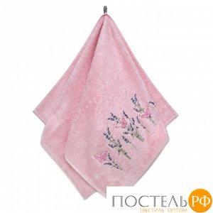 БАТЕРФЛЯЙ 3D 30*70 розовое полотенце махровое
