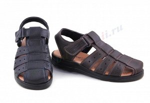 37006 Светло - Коричневый MORXIBA. Мужские сандали. Натуральная кожа. Испания. (арт. 37006)