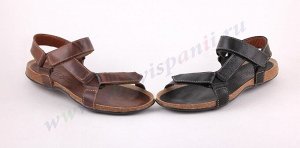 900 PA коричневый PEPE AGULL.Мужские сандалии.Натуральная кожа.Испания.Арт.900PA
