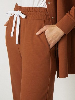 Трикотажные брюки прямого кроя D184/samir