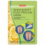 Маска-пилинг для ног Purederm Shiny &amp; Soft Foot Peeling Mask