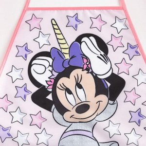 Disney Фартук с нарукавниками детский «Минни Маус», Единорог, 49х39 см