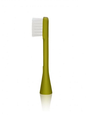 (New)Сменная насадка для зубной щетки Hapica. Панда(зеленая ножка). Для детей от 3 до 10 лет. 2 штуки в упаковке.