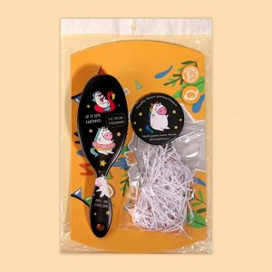 Queen fair Подарочный набор «Коала», 2 предмета: зеркало, массажная расчёска