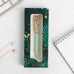 Подарочная ручка &quot;Тропические мечты&quot;, матовая металл