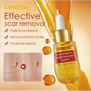 Сыворотка от шрамов и растяжек LANBENA Scar Removal Stretch Marks Serum