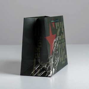 Пакет ламинированный горизонтальный «Победителю», MS 23 × 18 × 10 см