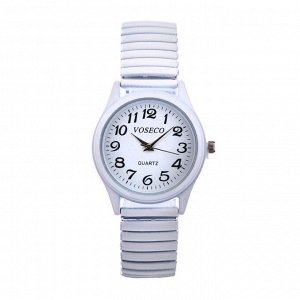 Подарочный набор 2 в 1 Voseco: наручные часы и браслет, d=4 см