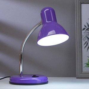 Лампа настольная светодиодная 8Вт LED 750Лм 14xSMD2835 шнур 1,5м фиолетовый