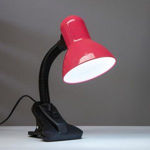 Лампа на прищепке светодиодная  8Вт LED 750Лм 14xSMD2835 шнур 1,5м розовый