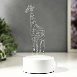 Светильник "Жираф" LED RGB от сети