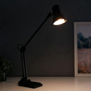 Светильник настольный на подставке " Надежда+ "  Черный