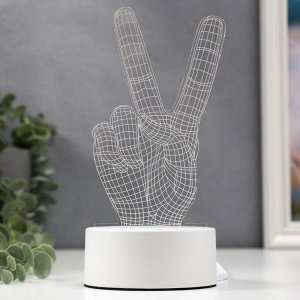 Светильник «Победа» LED RGB от сети 9.5x10x19 см RISALUX