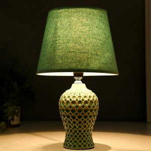 RISALUX Лампа настольная 36656/1 E14 40Вт зеленый H33 см