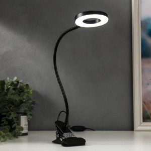 Настольная лампа 16282/1 LED USB черный 11х9х53 см