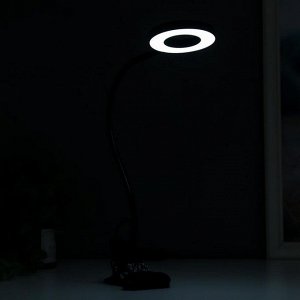 Настольная лампа 16282/1 LED USB черный 11х9х53 см