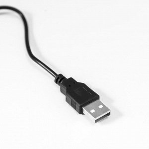 Настольная лампа 16284/1 LED 7Вт USB черный 11х7,5х43 см