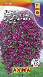 Петуния Вандер Вэйв пурпурная F1 ампельная (2023; 161.523.09)
