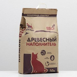 Наполнитель древесный &quot;Пижон&quot; Bio, 10 л