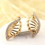 Серьги позолота H01-7997