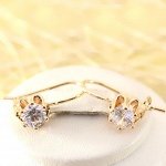 Серьги позолота  H01-8125