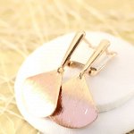 Серьги позолота  H01-8143